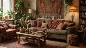 Jak urządzić przytulny salon w stylu boho? Sprawdzone porady do Twojego domu